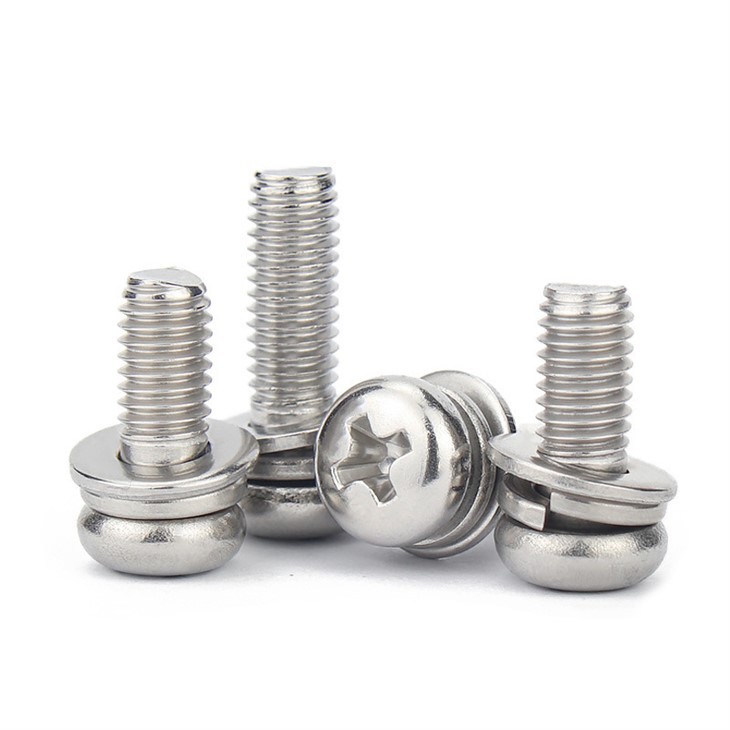 Pan Head Combination Phillips Slotted Screws Pan Head Combination Phillips Slotted Screws